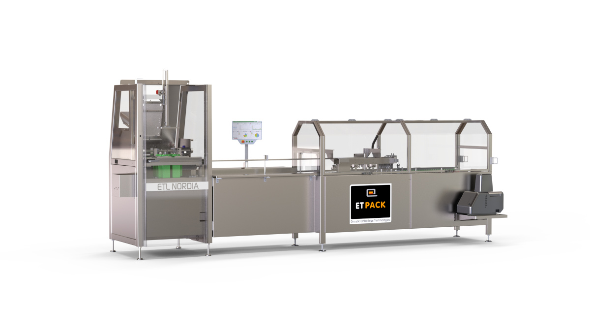 Emballage secondaire-Formeuse fermeuse Combi-ETL Nordia-Top load