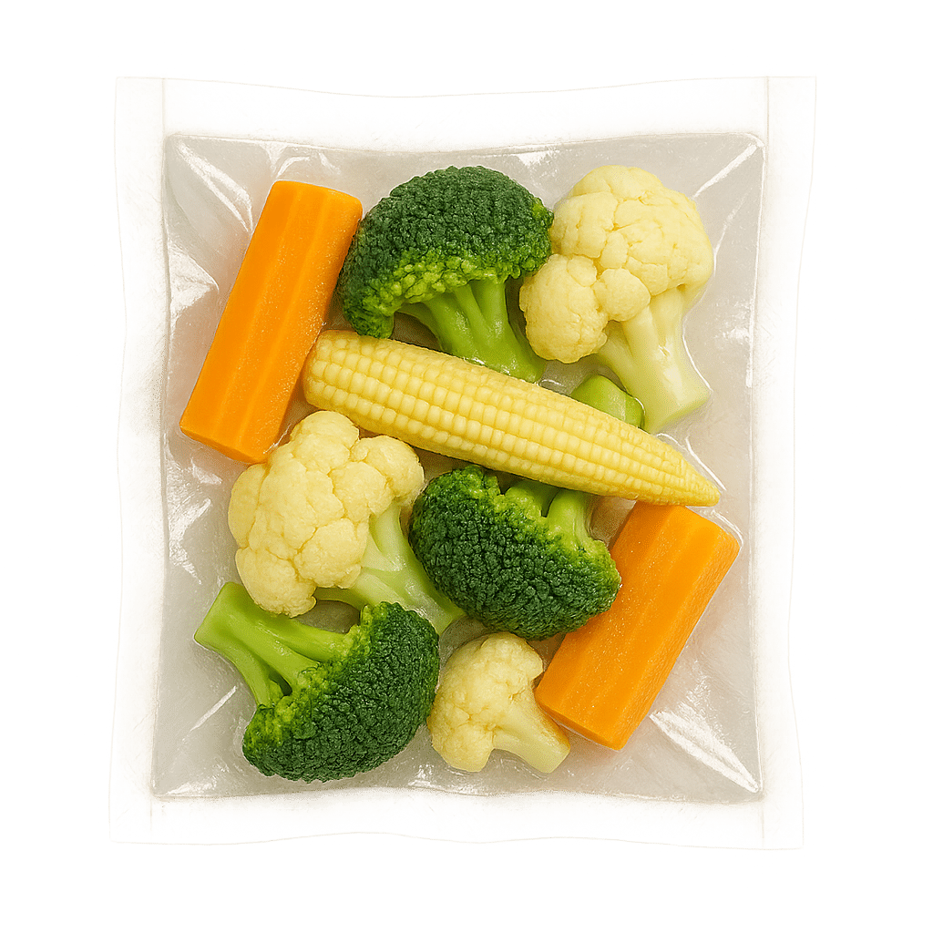 Légumes sous vide