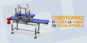 Convoyeur aplatisseur de chez Pactisoud